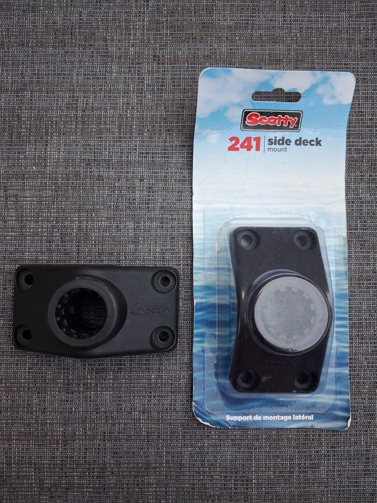 Scotty 241 Side Deck Mount hengelhouder bevestiging 2 stuks, Watersport en Boten, Ophalen of Verzenden, Nieuw, Overige typen