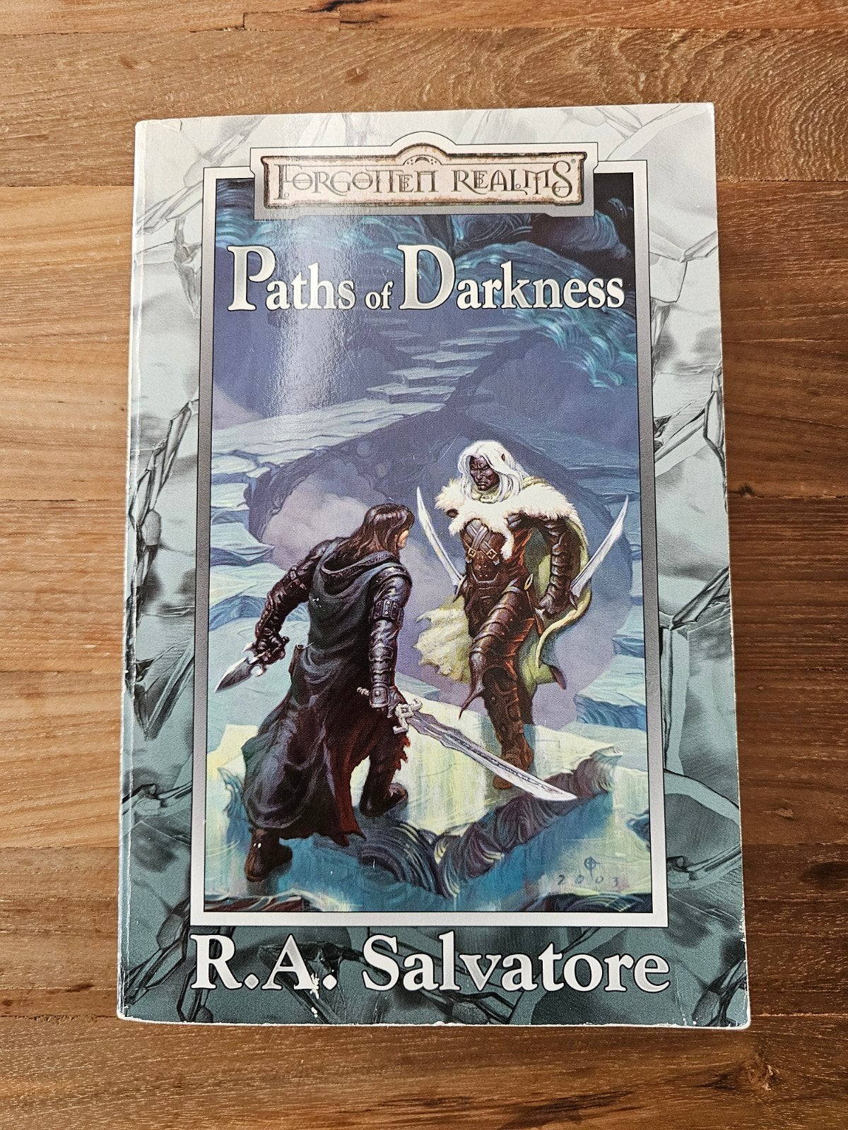 Paths of Darkness collector's edition in nette staat, Ophalen, Gelezen, R.A. Salvatore