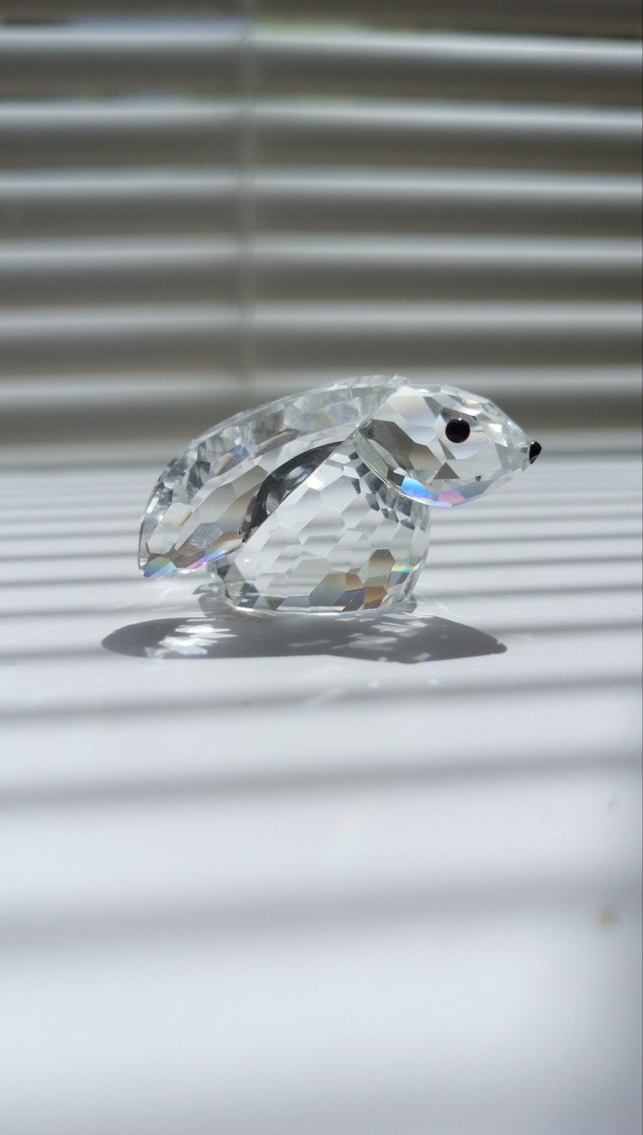 Swarovski haasje, Ophalen of Verzenden, Zo goed als nieuw, Figuurtje