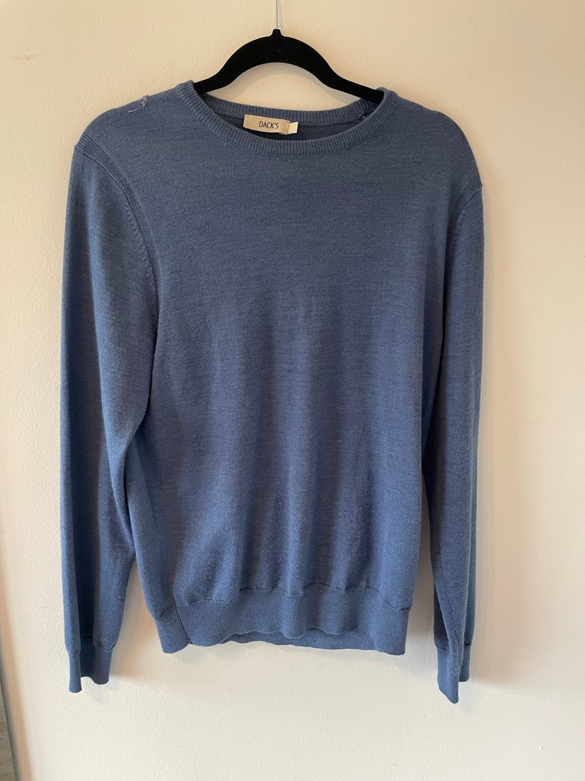 DACK'S Blauwe nette pullover Maat L, Ophalen of Verzenden, Gedragen, Maat 52/54 (L), Blauw