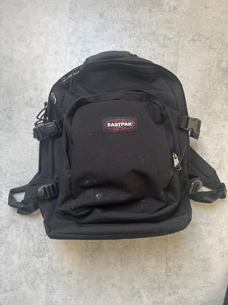 Eastpak tas met 3 ritsen, zo goed als nieuw, Ophalen of Verzenden, Zo goed als nieuw, Eastpak