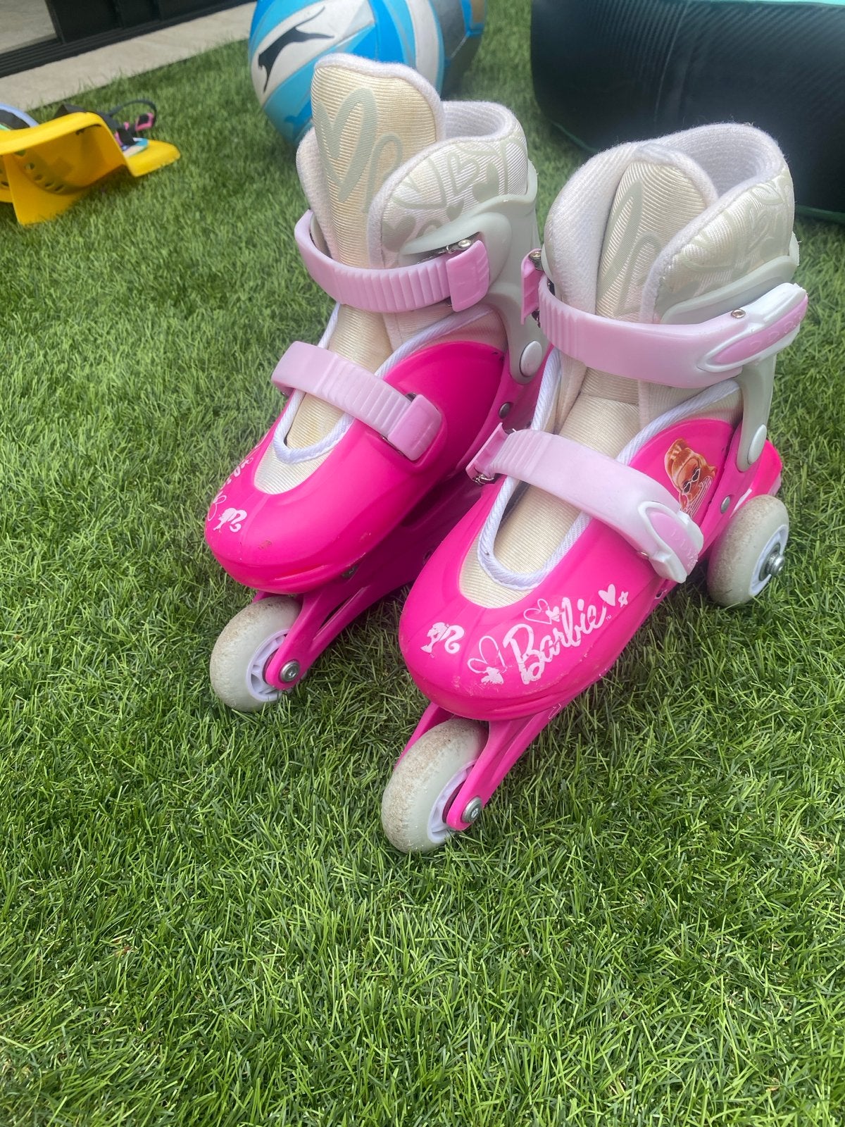Barbie rolschaatsen voor kinderen, Ophalen of Verzenden, Zo goed als nieuw, Kinderen