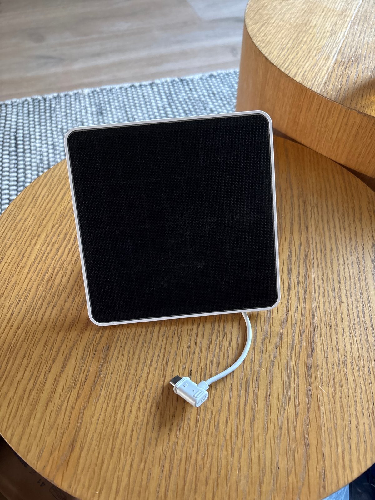 Eufy Solar Paneel 3W voor Eufy beveiligingscamera's, Audio, Tv en Foto, Videobewaking, Zo goed als nieuw, Ophalen