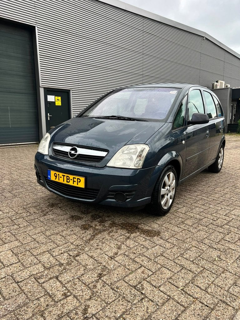 Opel Meriva 1.6 16V 77KW 2006 Grijs, Auto's, Opel, Bedrijf, Meriva, Airbags, Airconditioning, Centrale vergrendeling, Elektrische buitenspiegels