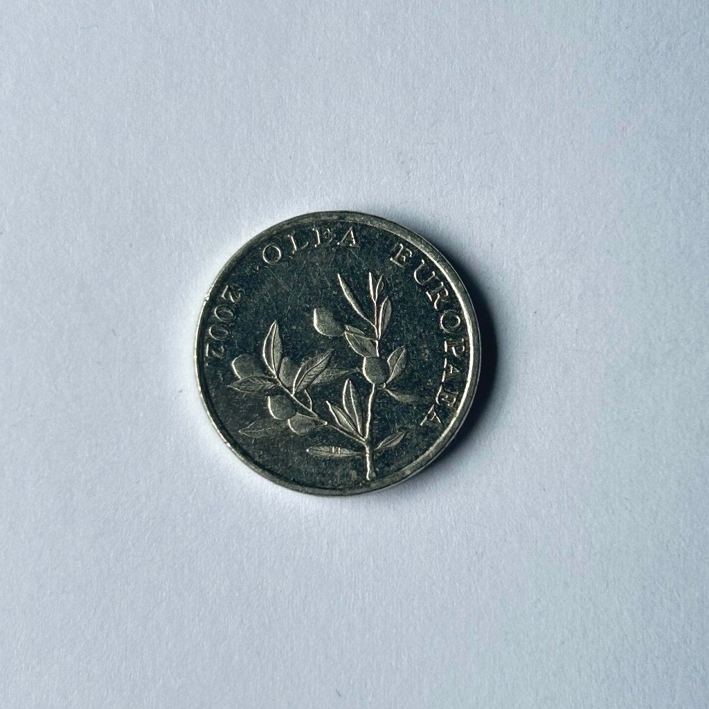 20 Lipa | Kroatië | 2002, Postzegels en Munten, Munten | Europa | Niet-Euromunten, Ophalen of Verzenden, Overige landen, Losse munt