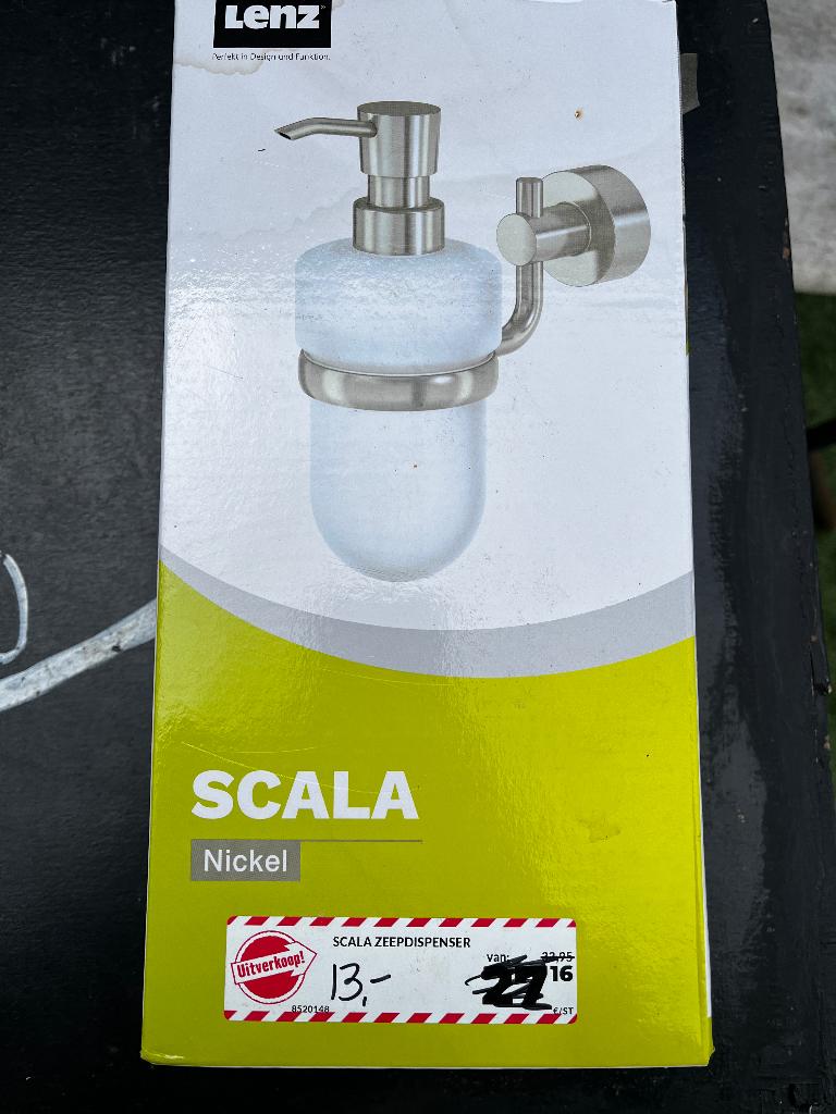 Zeepdispenser, Ophalen, Minder dan 50 cm, Overige typen, Nieuw