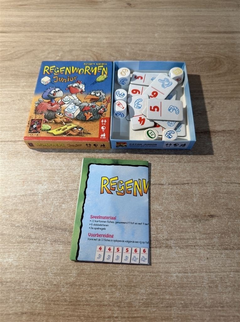 Regenwormen junior - 999 games - S7030