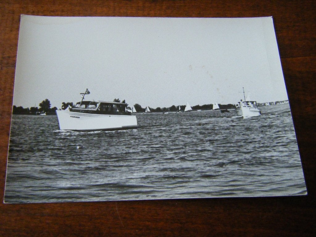 Y41 - Loosdrecht ? - Plezierboot / Schip - Mooi/Oud 1, Ophalen of Verzenden, 1960 tot 1980, Noord-Holland