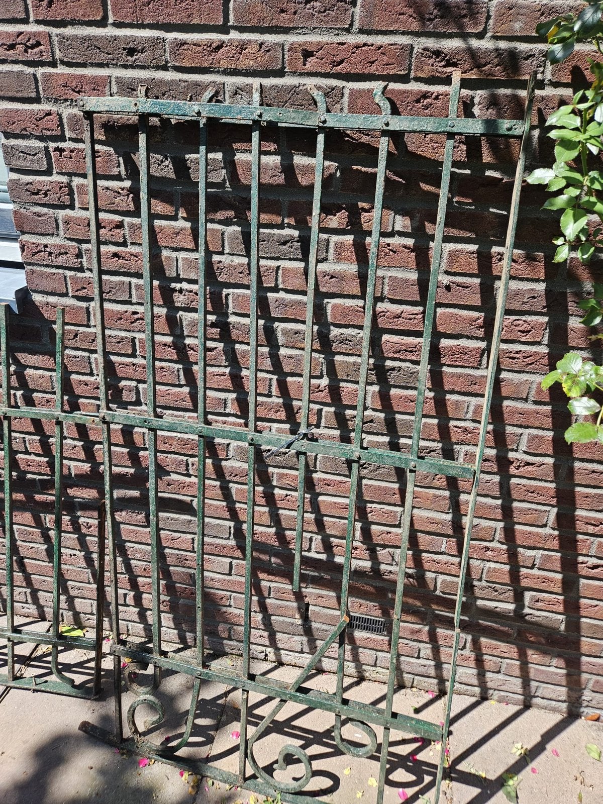 Tuinhekken , ijzer port, Ophalen, Zo goed als nieuw, IJzer, Sierhekwerk