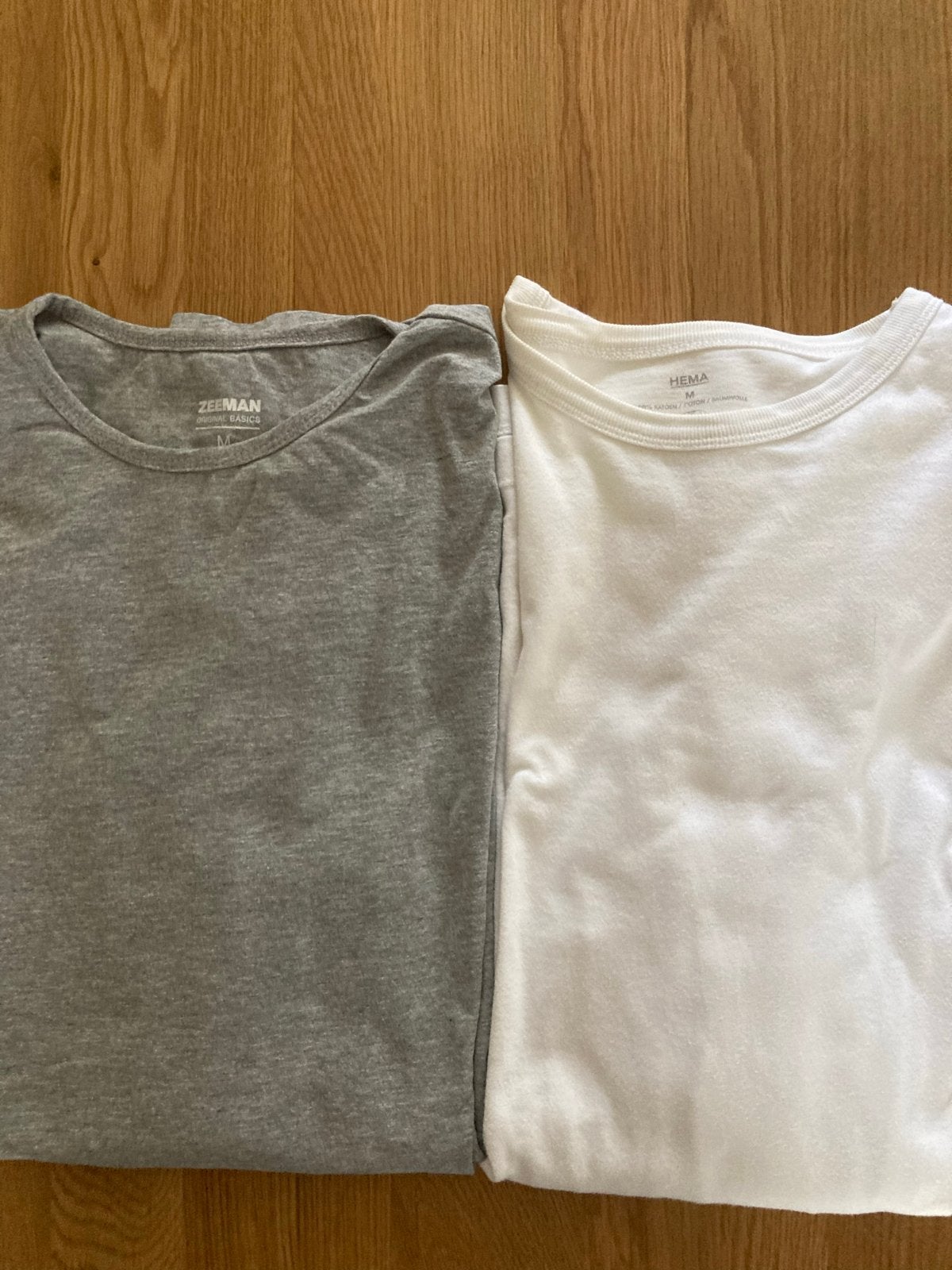T-shirts HEMA en Zeeman - Maat M, Kleding | Heren, Ophalen of Verzenden, Gedragen, Maat 48/50 (M), Meerkleurig