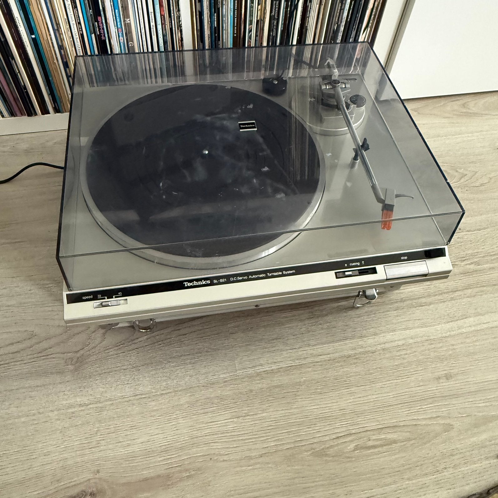 Technics SL-B21 platenspeler met P24 element – goed werkend, Audio, Tv en Foto, Platenspelers, Ophalen, Gebruikt, Automatisch