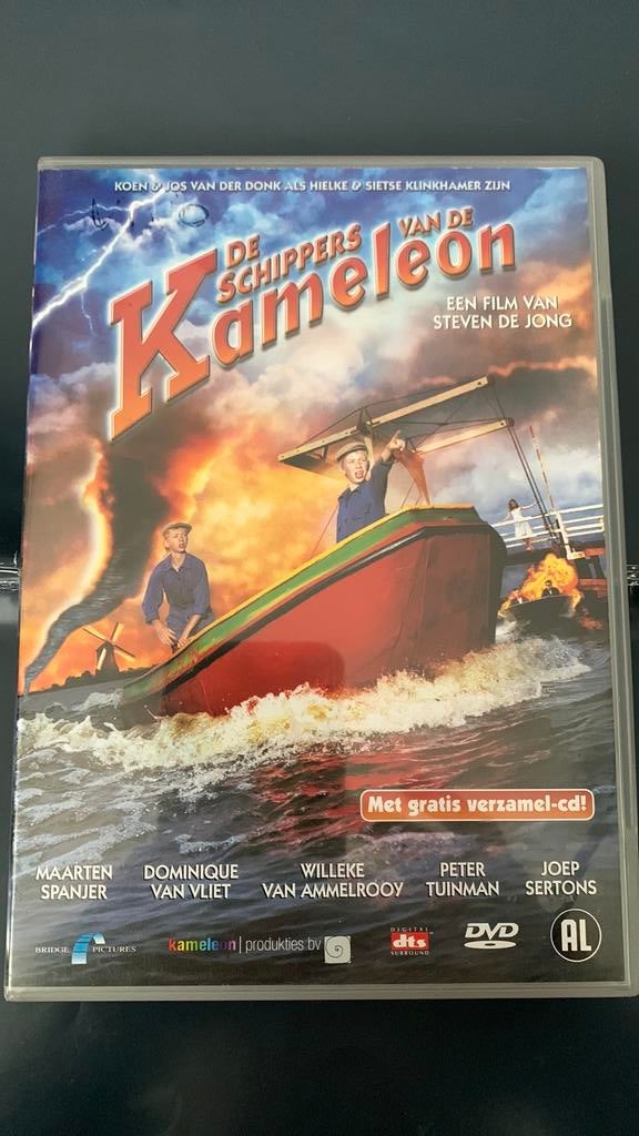 Dvd De schippers van de  Kameleon, Cd's en Dvd's, Dvd's | Kinderen en Jeugd, Alle leeftijden, Ophalen of Verzenden, Zo goed als nieuw