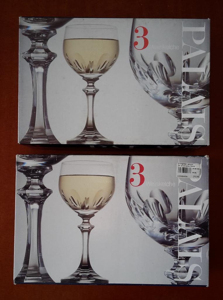 Wijnglazen / Wijn Glazen Schott-Zwiesel (3 of 6 st.) [Nieuw], Huis en Inrichting, Keuken | Servies, Ophalen, Glas of Glazen, Nieuw