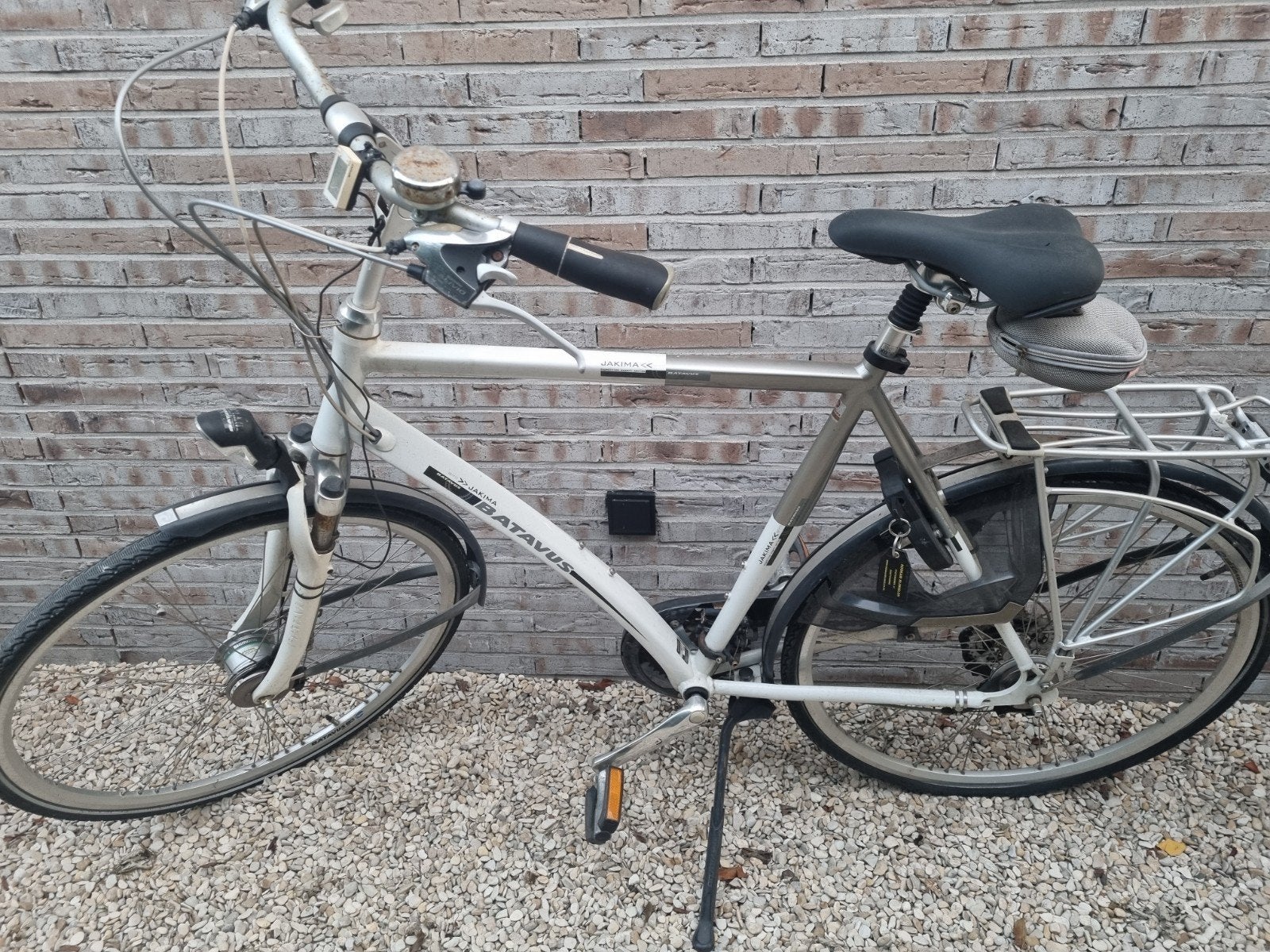 Batavus Jakima Herenfiets - Frame 61 cm opknapper, Fietsen en Brommers, Ophalen, Gebruikt, Velgrem, Versnellingen