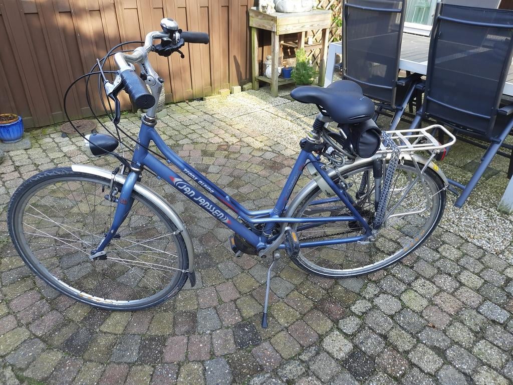 Jan Jansen fiets - Zo goed als nieuw, Overige merken, 53 tot 56 cm, Velgrem, Versnellingen