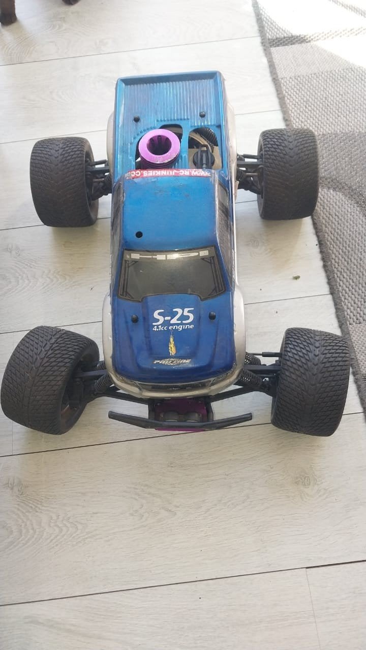 HPI Savage 4.6 met roto starter, compleet en werkend, Ophalen of Verzenden