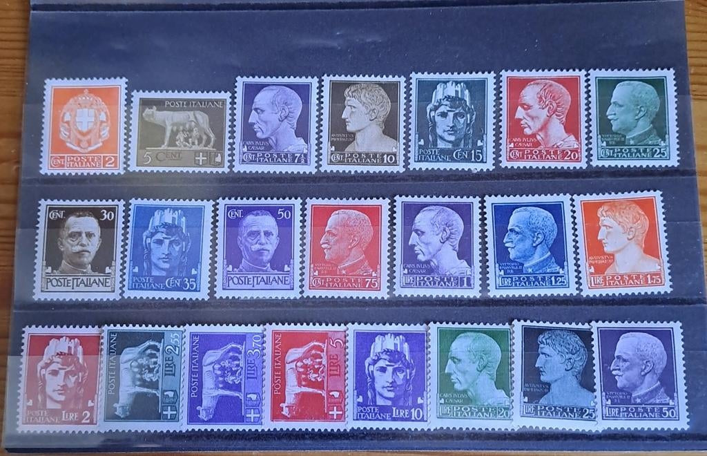 Italië: Michel 299-317/358-359 + 633 ongebruikt#58#, Ophalen of Verzenden