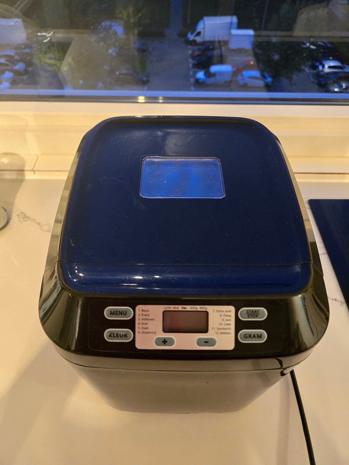 Inventum BM55 Broodbakmachine - Zo goed als nieuw, Kijkvenster, 800 tot 1200 gram deeg, Zo goed als nieuw, Ophalen