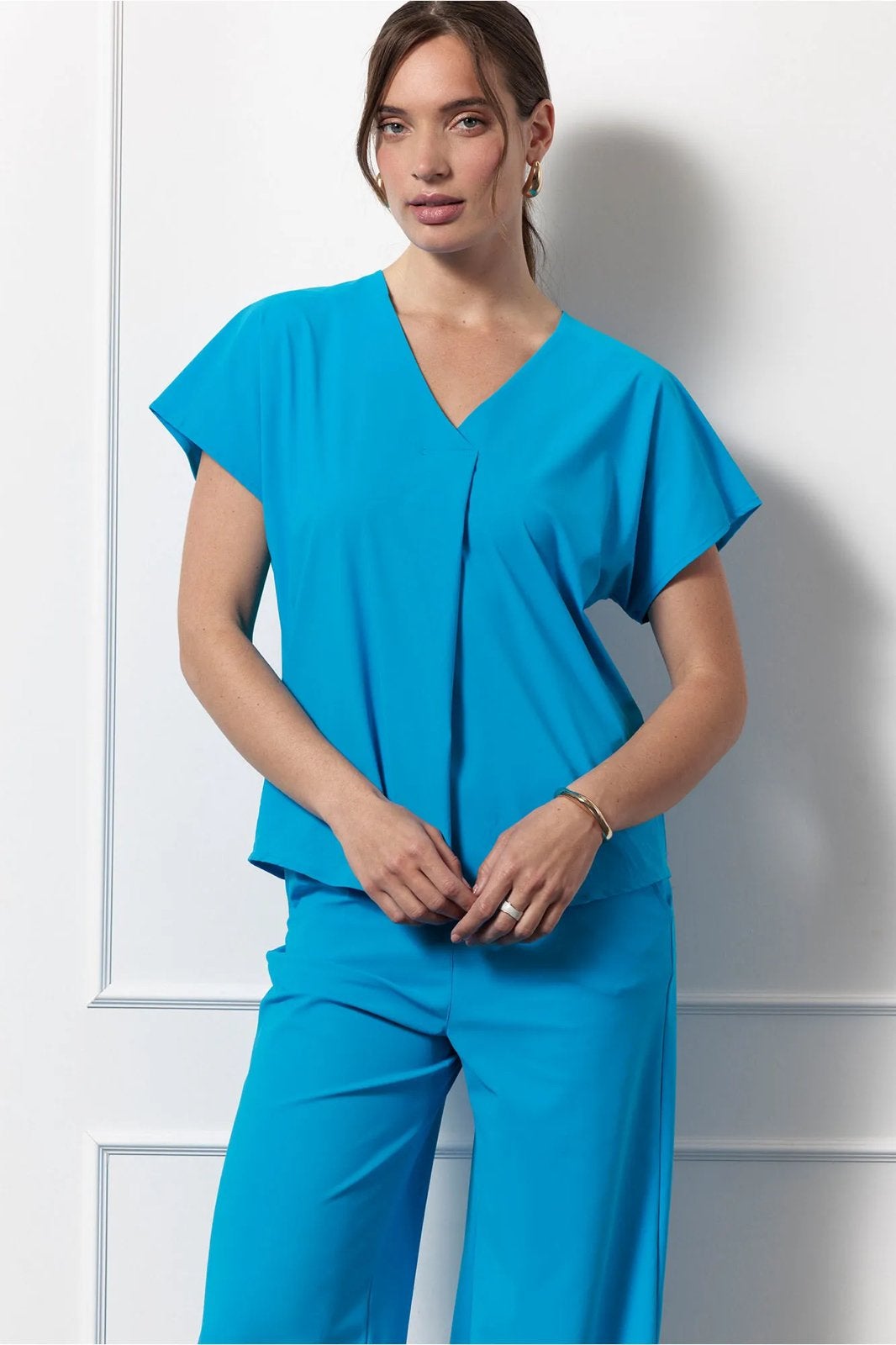 Studio anneloes marly blouse shirt XL / XXL bright blue, Blauw, Maat 46/48 (XL) of groter, Ophalen of Verzenden, Zo goed als nieuw