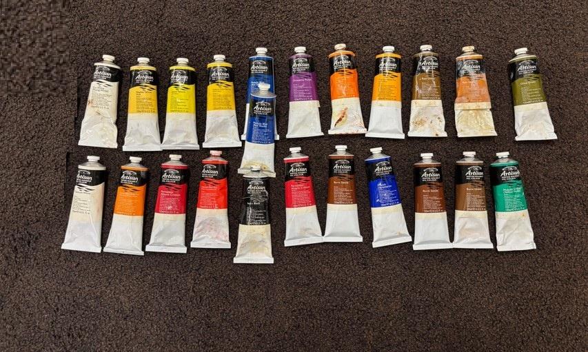 ARTISAN WATER MIXABLE OIL COLOURS 120 ml, Ophalen, Zo goed als nieuw, Overige typen
