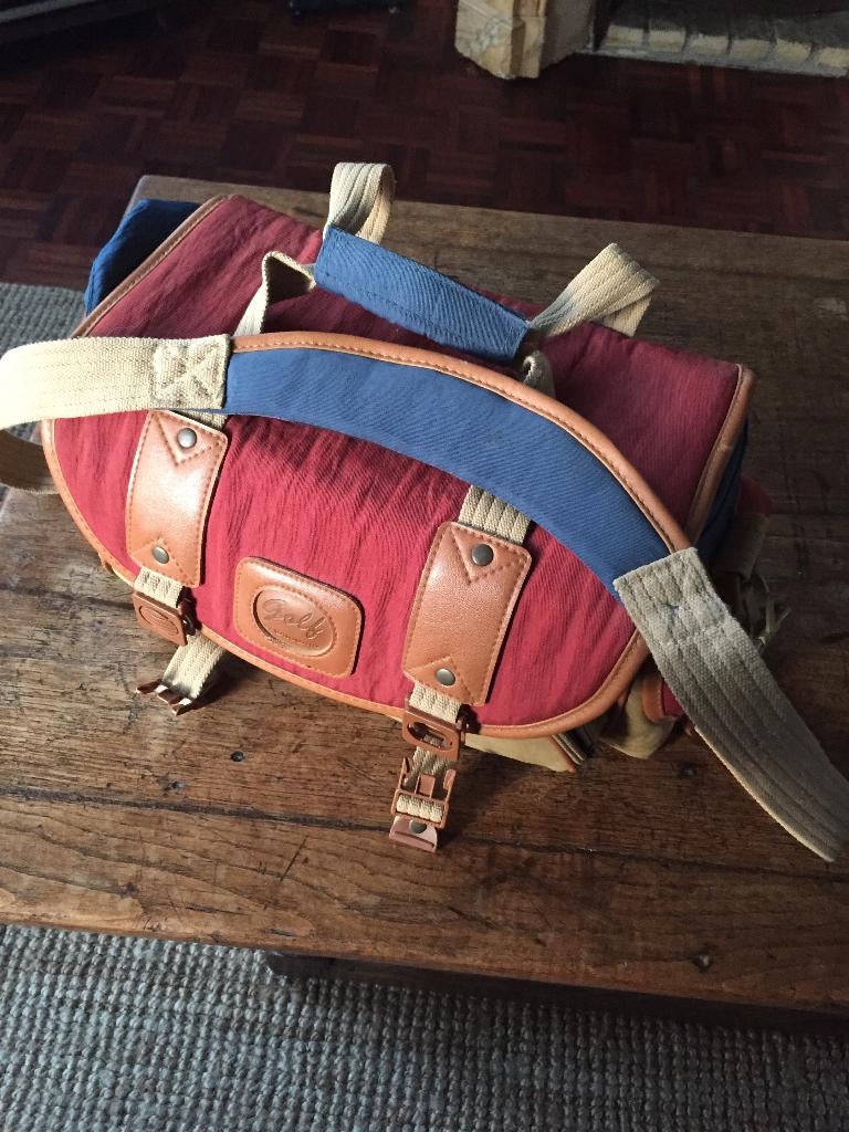 Foto tas, veel vakken, met veel opberg mogelijkheden., Ophalen of Verzenden, Gebruikt