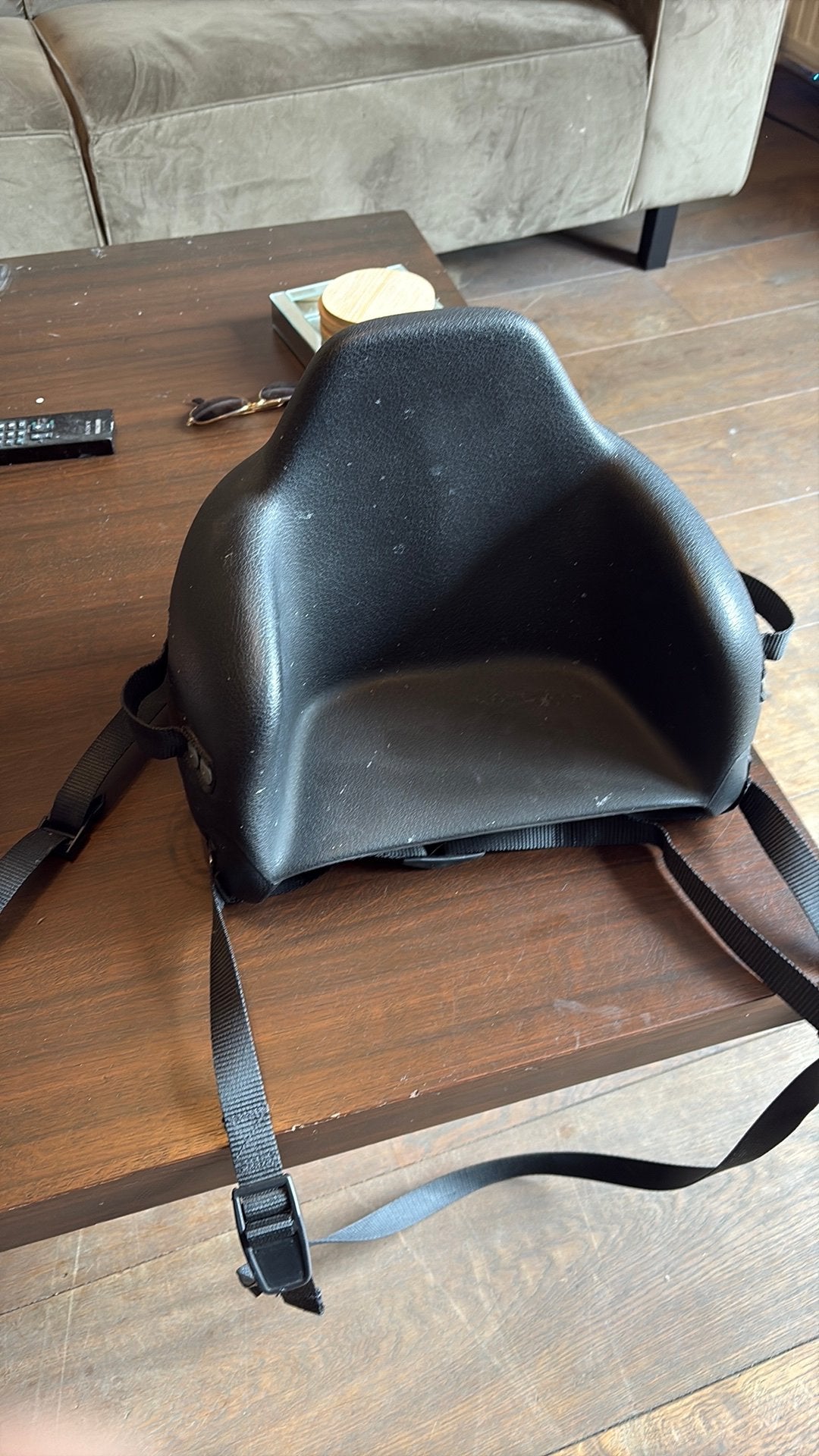 Kinderzitje voor op een (snor)Bromfiets., Ophalen of Verzenden, Zo goed als nieuw