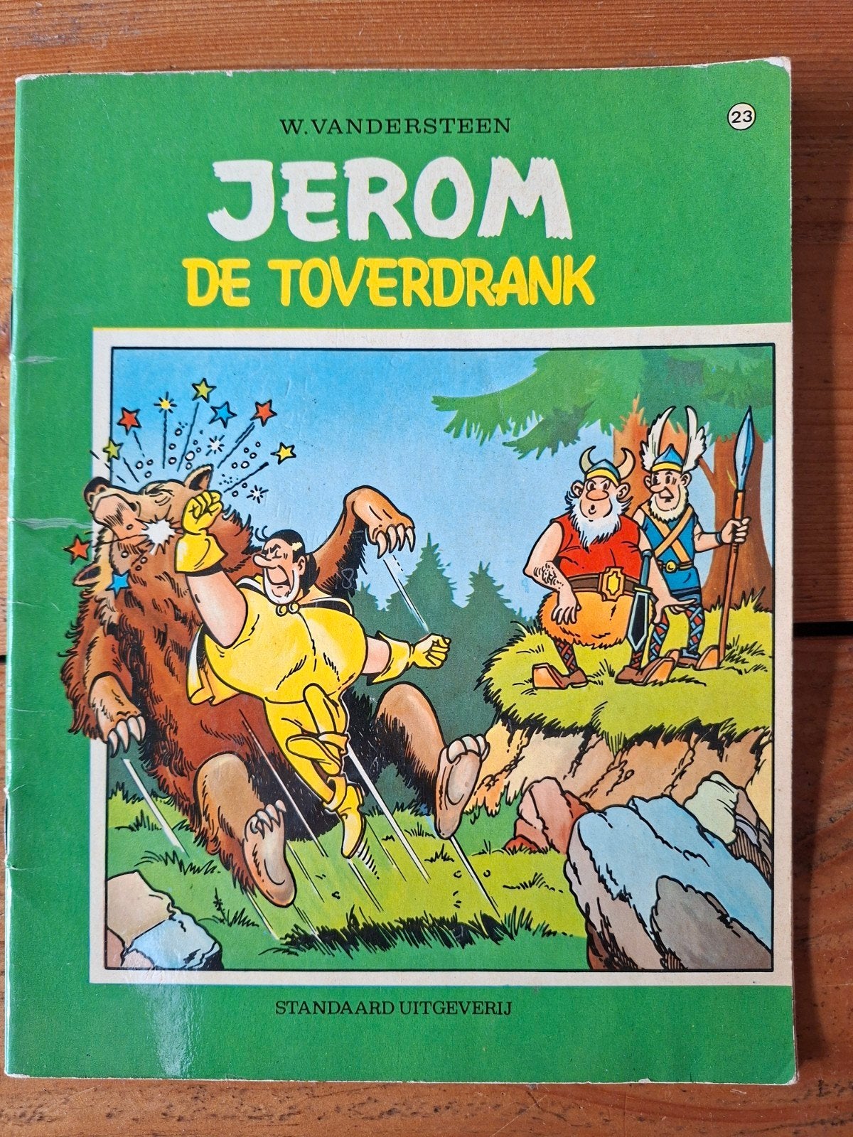 Jerom De Toverdrank - eerste druk (1969), Gelezen, Willy Vandersteen, Eén stripboek, Ophalen of Verzenden