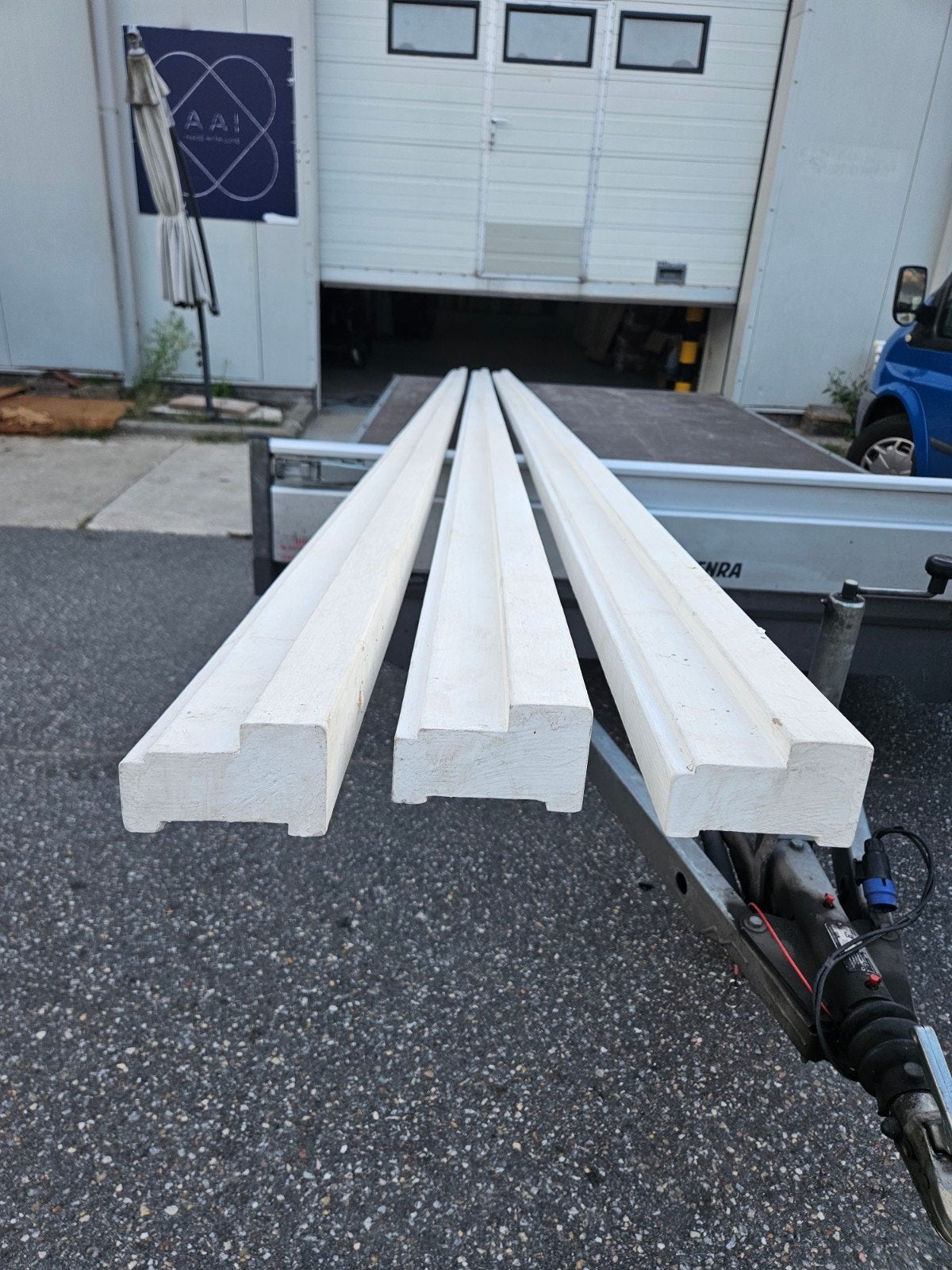 Meranti kozijnhout gegrond ( A profiel ), Ophalen, Minder dan 25 mm, Nieuw, Plank