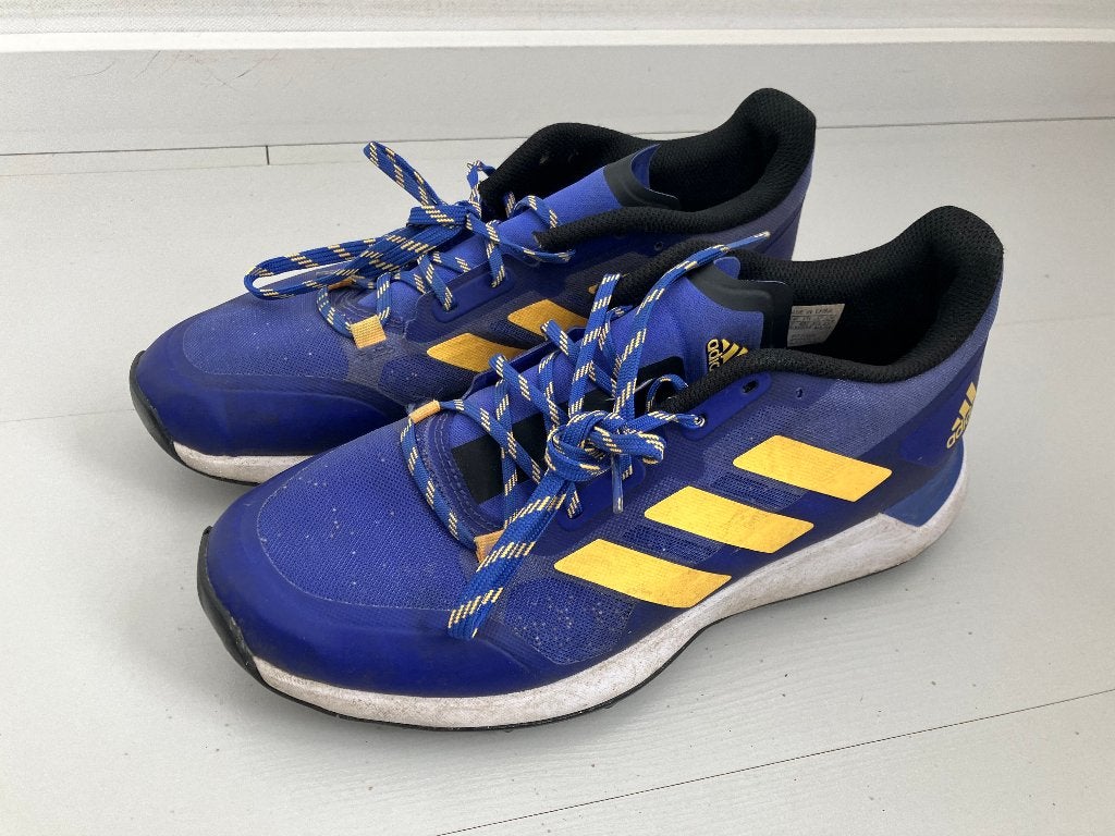 Adidas Hockey / kunstgrasschoenen maat 41 1/3, Ophalen of Verzenden, Gebruikt, Schoenen