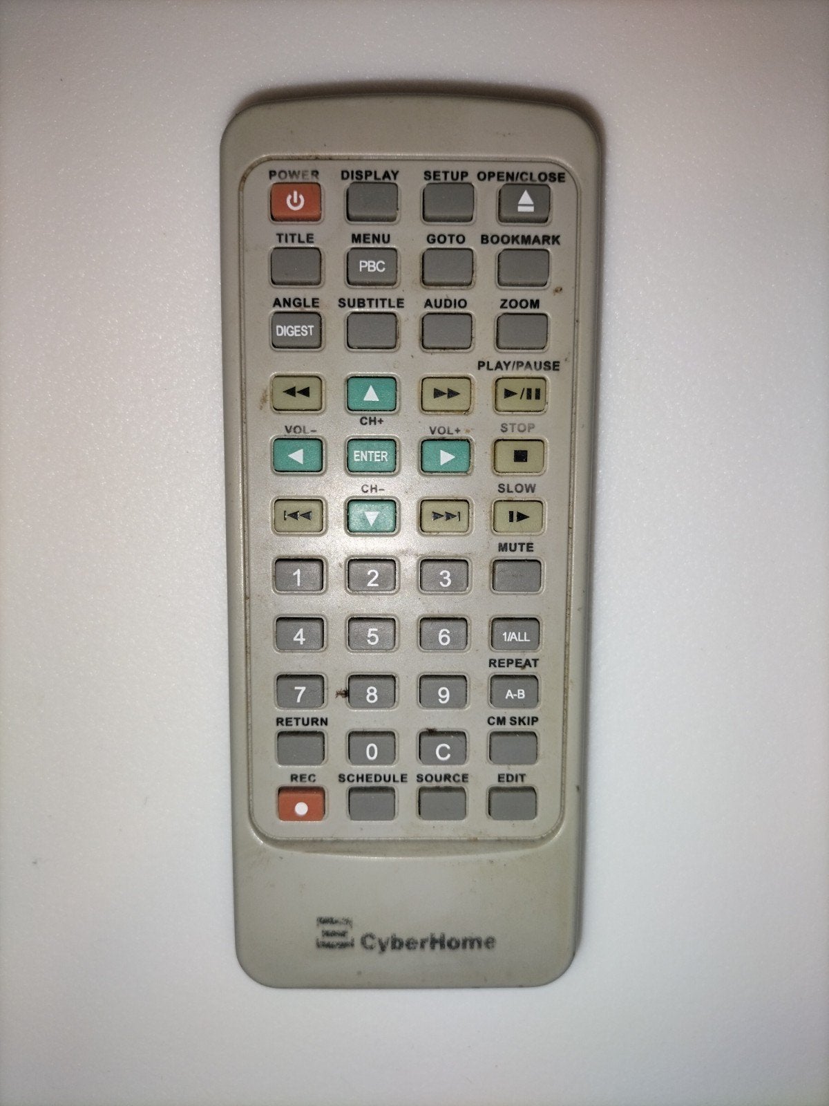 CyberHome RMC-300Z Afstandsbediening, Ophalen of Verzenden, Gebruikt, Origineel, Dvd