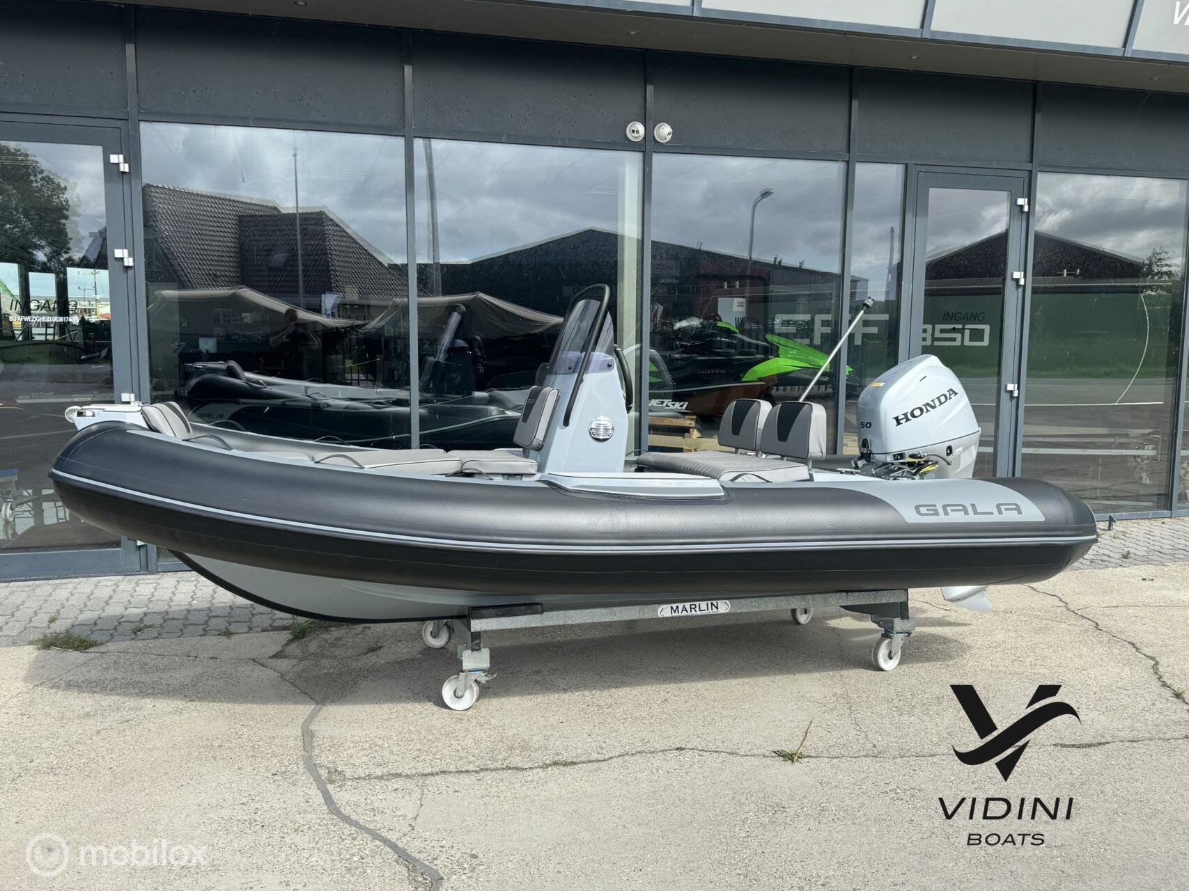 Gala V420 Alu rib uitgerust met Honda 50pk, Nieuw, Benzine, Gala