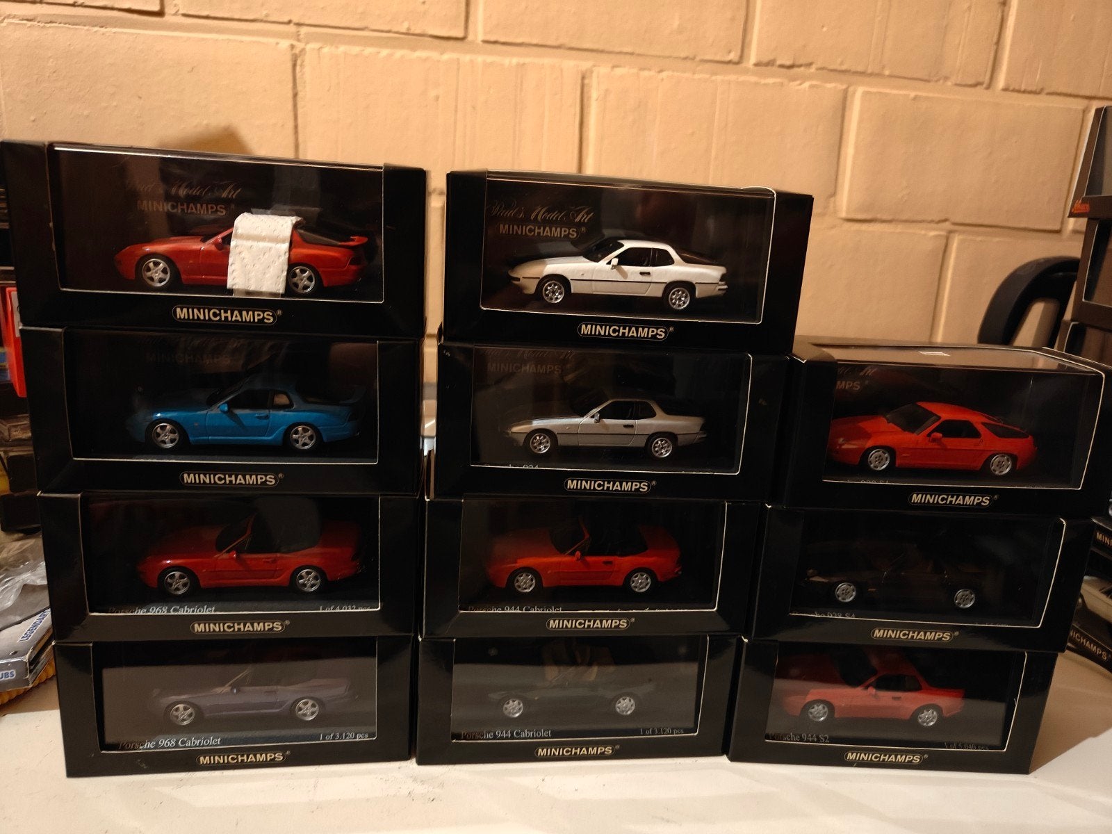 Minichamps Porsche 924 Porsche 944 S2 Porsche 968  928 1/43, Hobby en Vrije tijd, Ophalen of Verzenden, Auto, MiniChamps