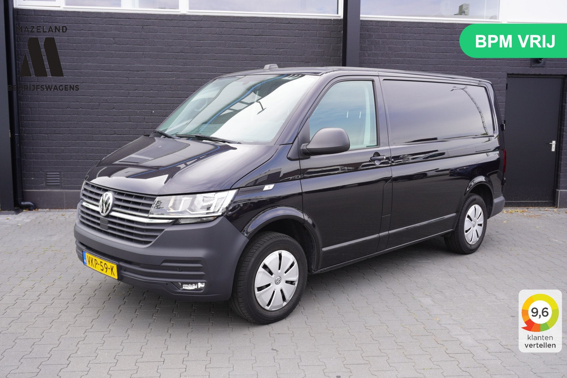 Volkswagen Transporter 2.0 TDI 150PK Automaat EURO 6 - Airco, Stof, Gebruikt, 4 cilinders, 150 pk