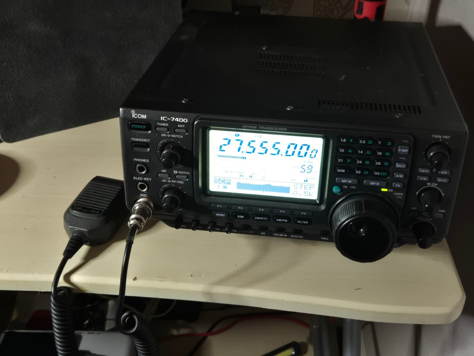Icom IC-7400 HF/VHF Transceiver - Zo goed als nieuw, Ophalen of Verzenden, Zo goed als nieuw, Zender en Ontvanger