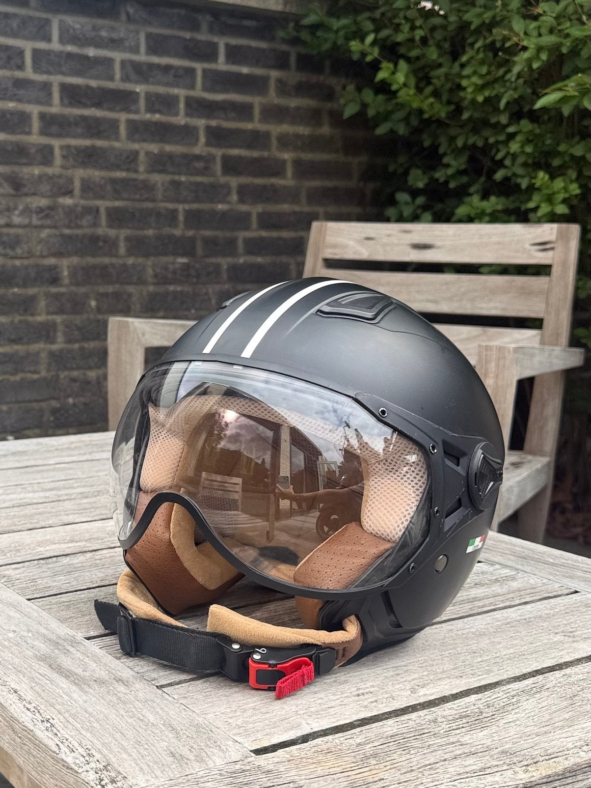 Scooterhelm van Vito, Ophalen of Verzenden, Gebruikt, Small