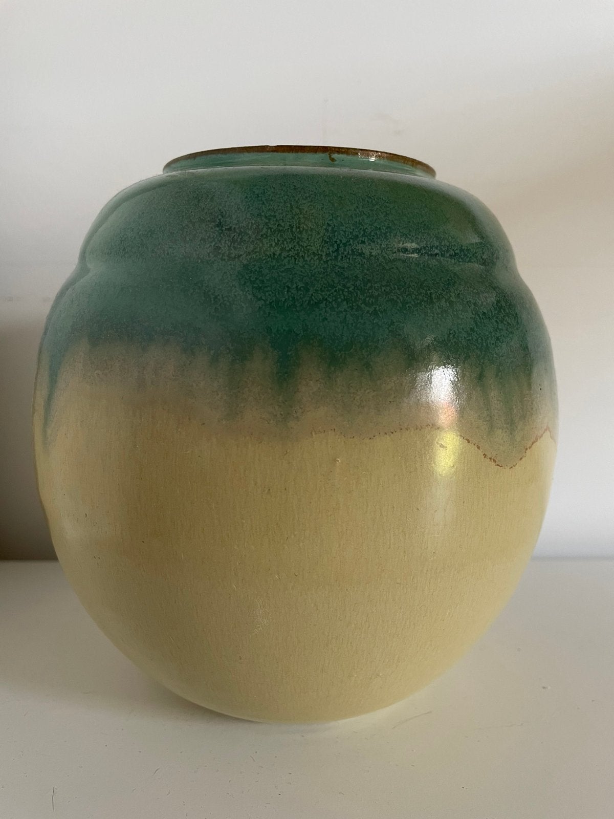 Vroege Mobach Art Deco vaas model 508 - Interbellum ca. 1930, Antiek en Kunst, Antiek | Keramiek en Aardewerk, Ophalen of Verzenden
