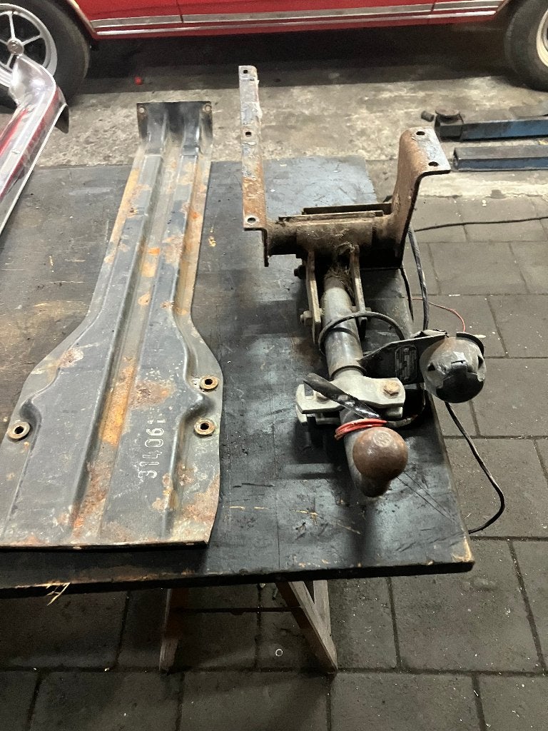 trekhaak Commodore B, Ophalen, Gebruikt, Opel, Bumper