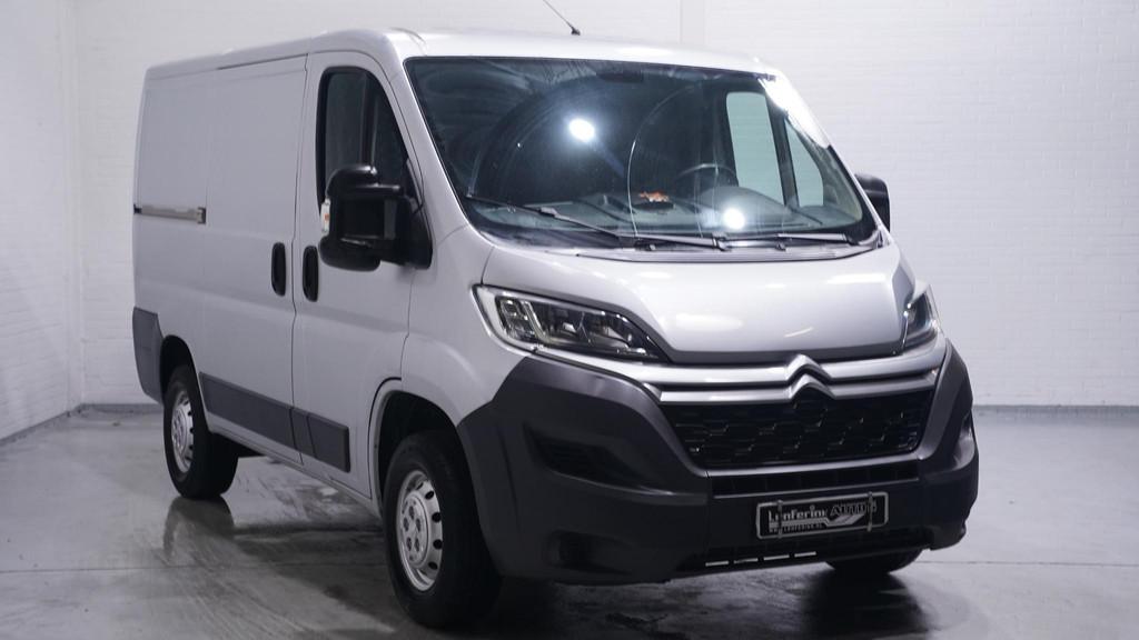 Citroen Jumper 2.0 HDI 130 pk L1H1 2x Schuifdeur, Airco, Cru, Voorwielaandrijving, Stof, Gebruikt, Euro 6