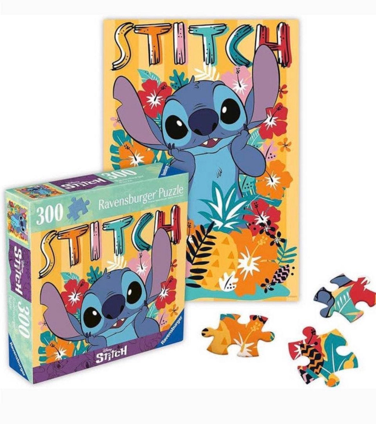 Ravensburger Puzzel Disney Stitch 300 Stukjes kinderpuzzel, Nieuw, H, H, H