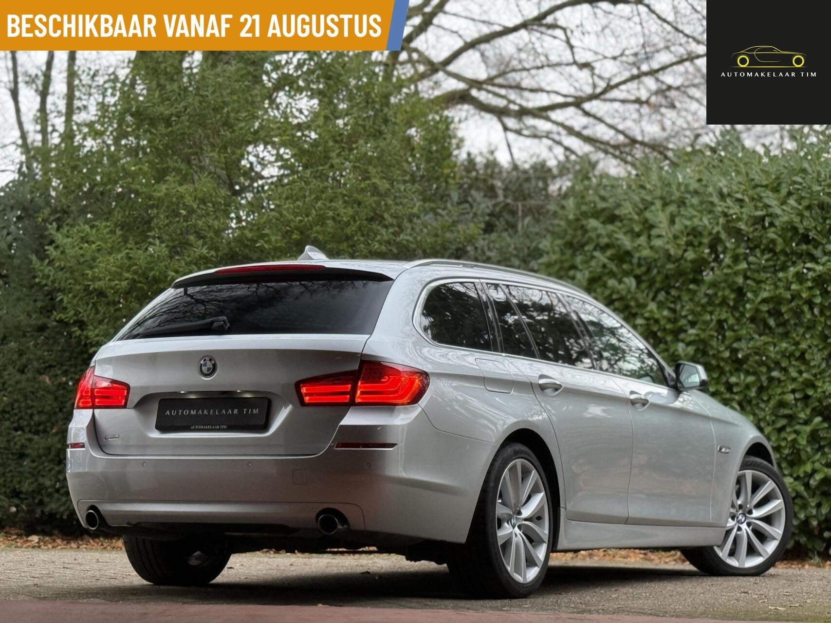 BMW 5-serie 535i High Executive, Auto's, Achterwielaandrijving, Gebruikt, Zwart, 1675 kg