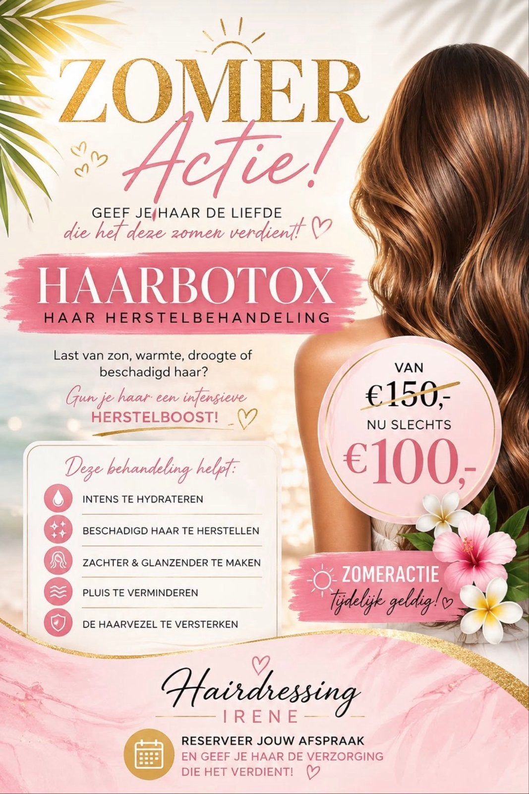 Haarherstek behandeling, Ophalen of Verzenden