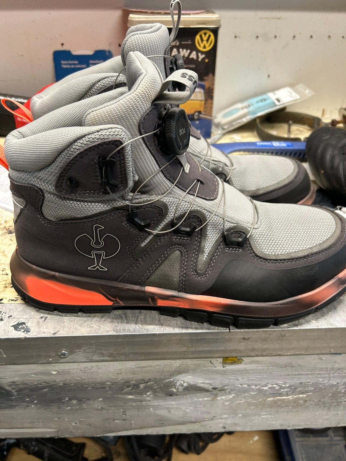 Werkschoenen, Ophalen, Zo goed als nieuw, Zwart, Werkschoenen
