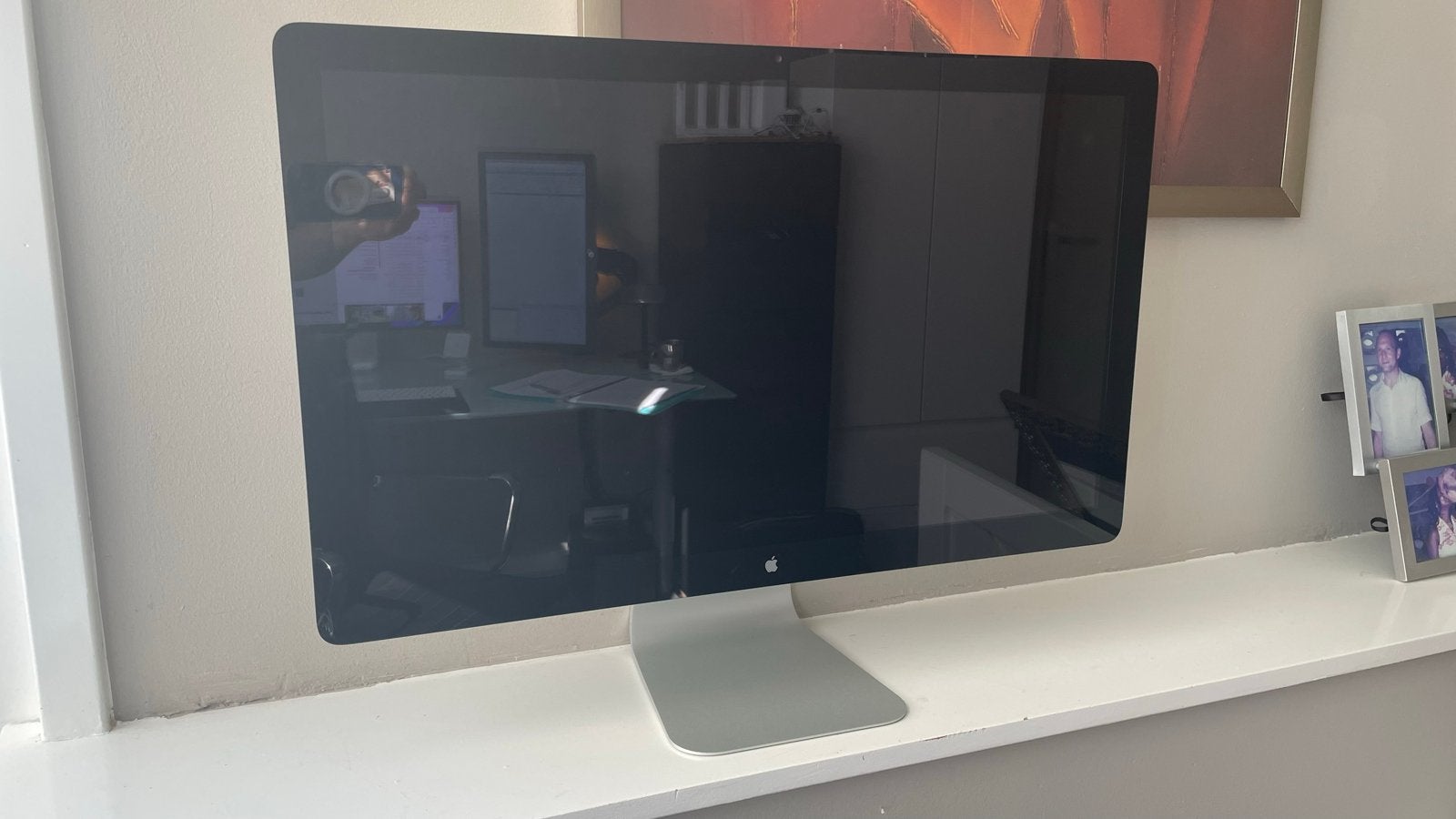 Apple LED Cinema Display 27 inch (A1316) met USB-C adapter, Ophalen, Gebruikt, IPS, Quad HD (2K)