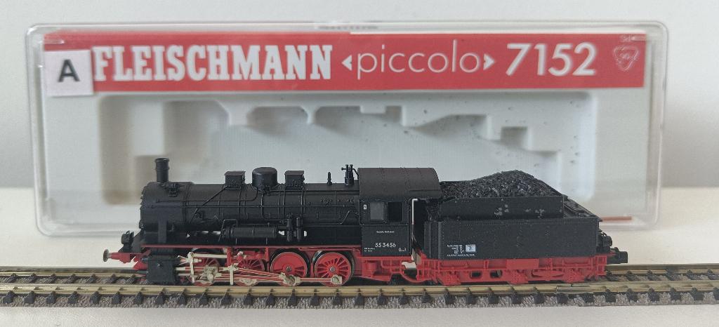 Fleischmann 7152 BR55, Fleischmann, Ophalen of Verzenden, Zo goed als nieuw, Gelijkstroom