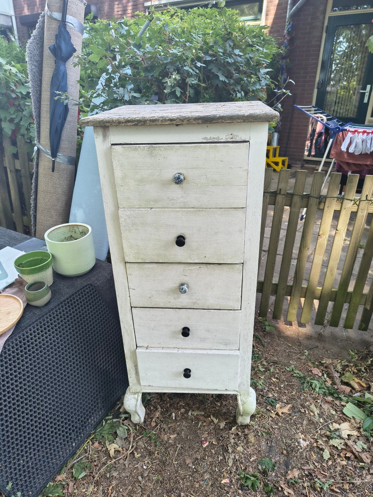 Kast hout, Ophalen, Hout