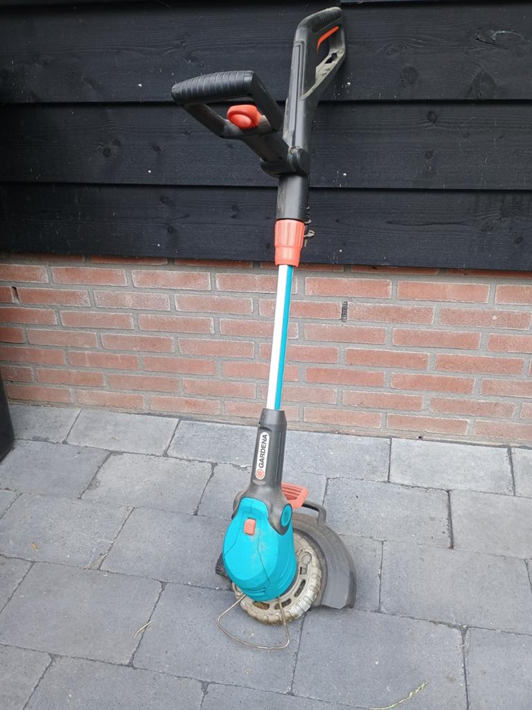 Gardena grastrimmer, kantelbare kop, Tuin en Terras, Ophalen, Gebruikt, Elektrisch