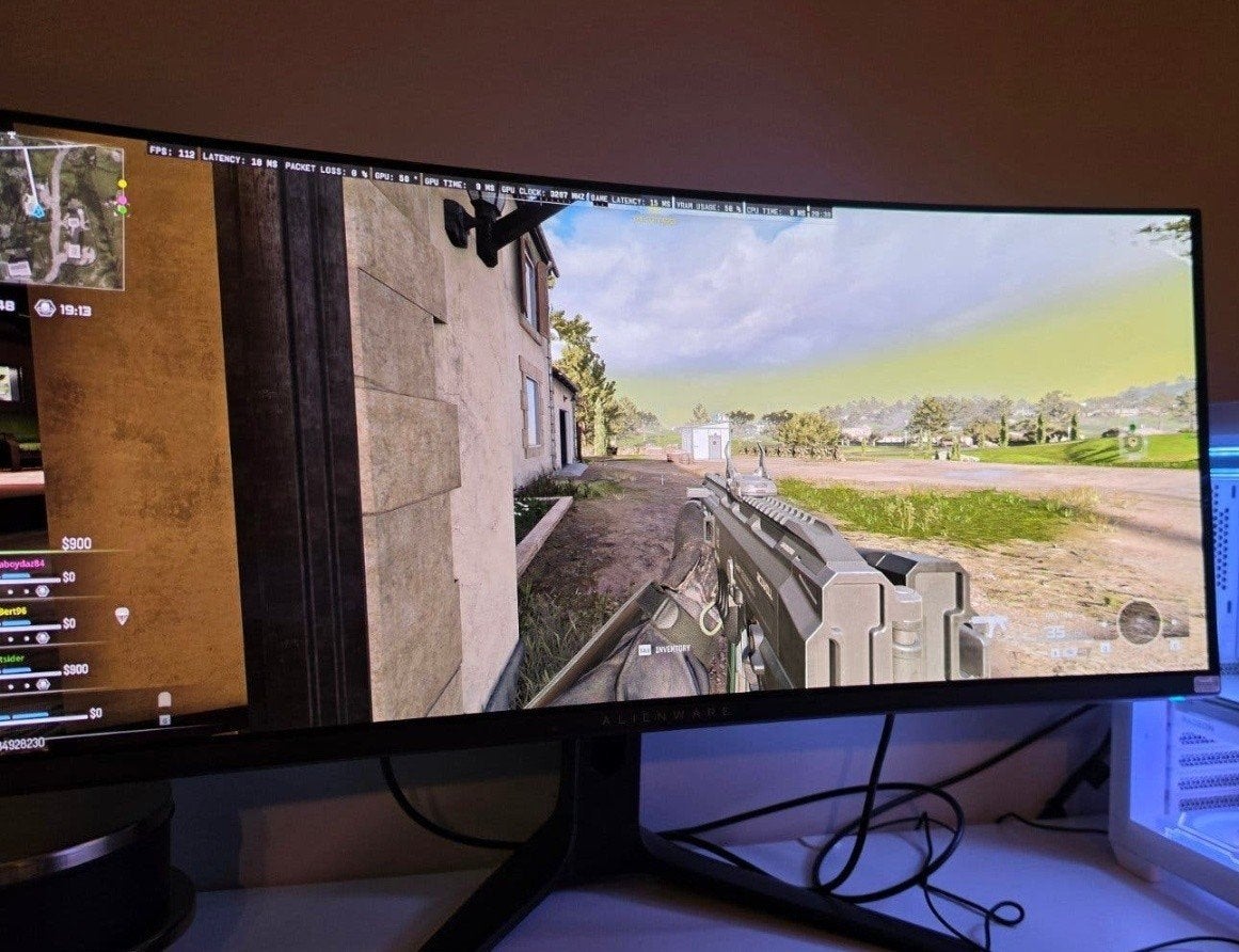 OLED Alienware 34 inch monitor, Audio, Tv en Foto, 80 tot 100 cm, Zo goed als nieuw, Ophalen, Overige merken