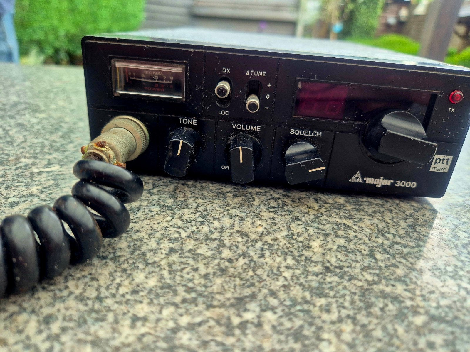 Major 3000 27MC bakkie (PTT-MARC), Telecommunicatie, Ophalen of Verzenden, Gebruikt, Zender en Ontvanger
