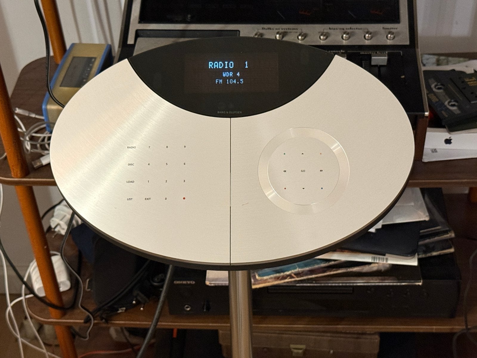 Bang & Olufsen Beocenter 2 met stand en afstandsbediening, Audio, Tv en Foto, Stereo-sets, Ophalen, Gebruikt, Losse componenten