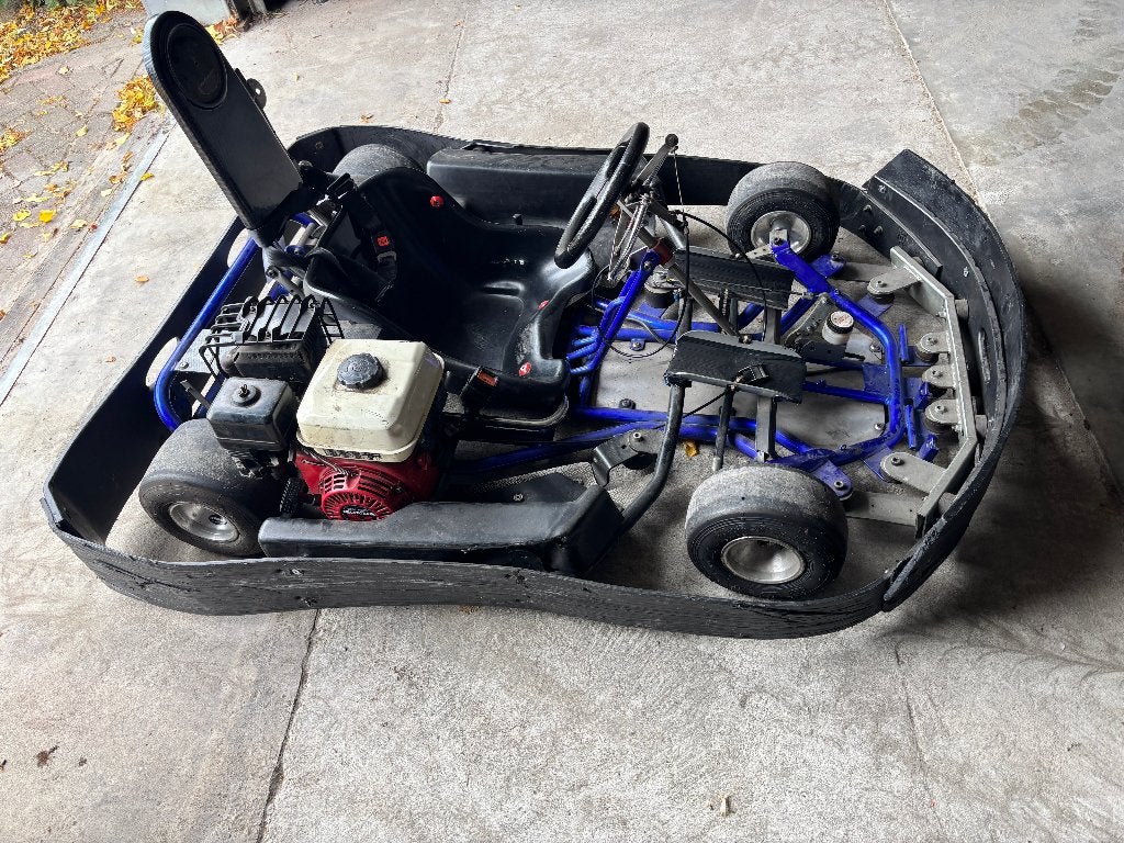 kart met handgas en handrem bediening mindervalide, Sport en Fitness, Karting, Ophalen, Gebruikt, Kart